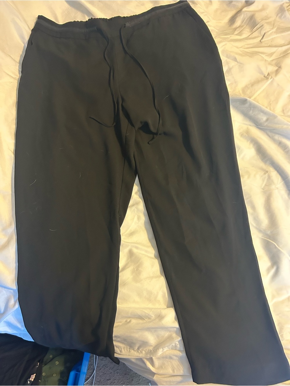 Joe Fresh Black Drawstring Joggers